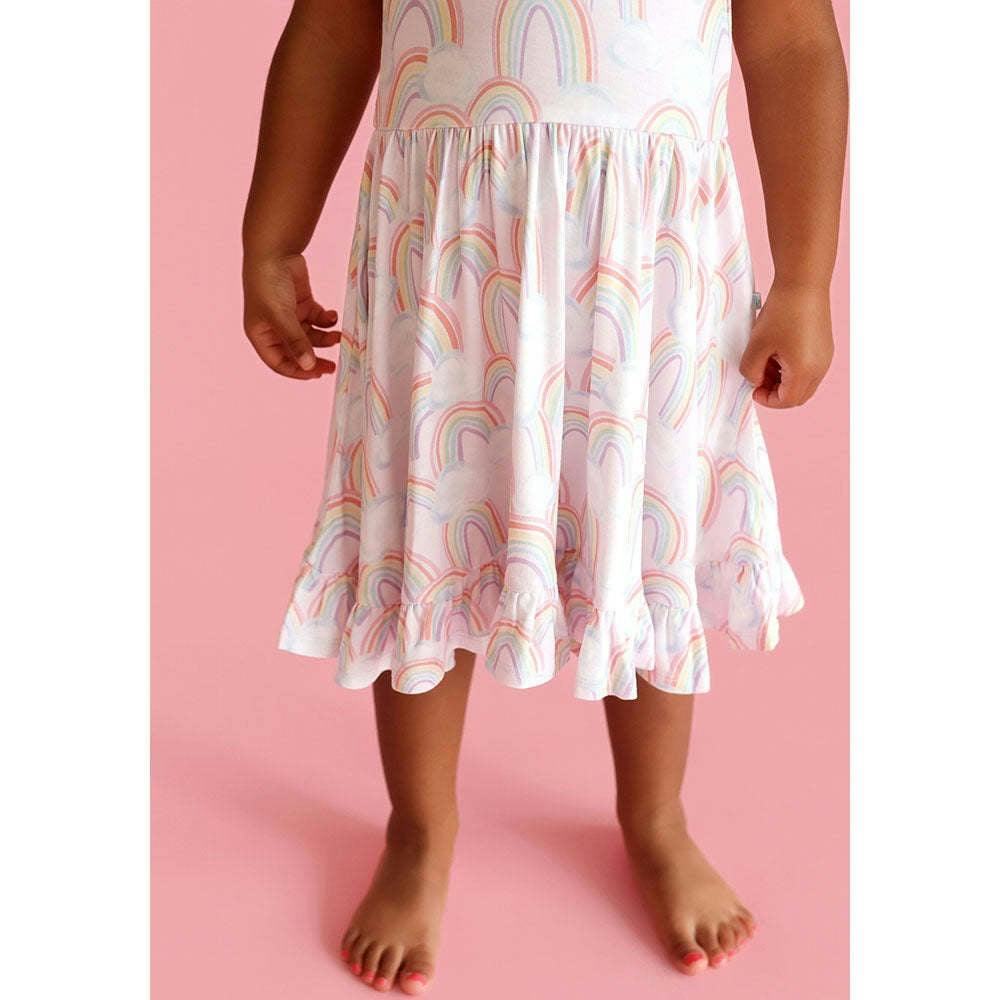 April Ruffled Twirl Dress