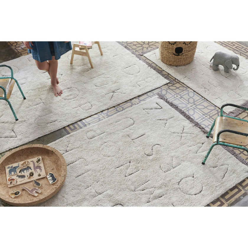 ABC RugCycled Washable Rug. Natural