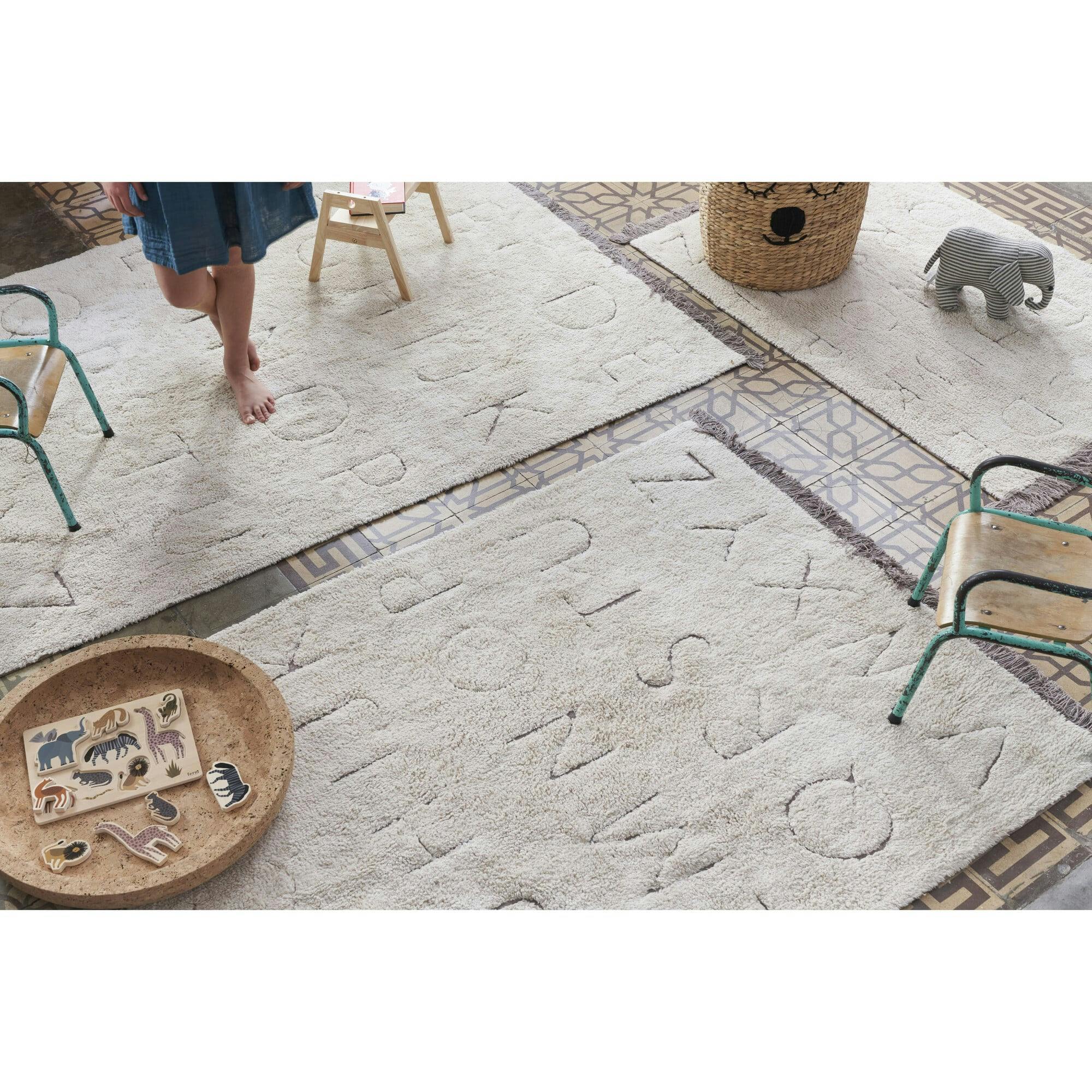 ABC RugCycled Washable Rug, Natural