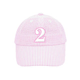 2nd Birthday Bow Baseball Hat (Baby/Toddler, Youth)