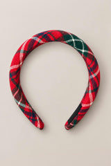 Hair Bows in Christmas Cheer Plaid
