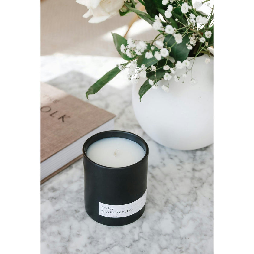 No. 102 Silver Skyline Candle