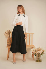 Dressy Applique Blouse