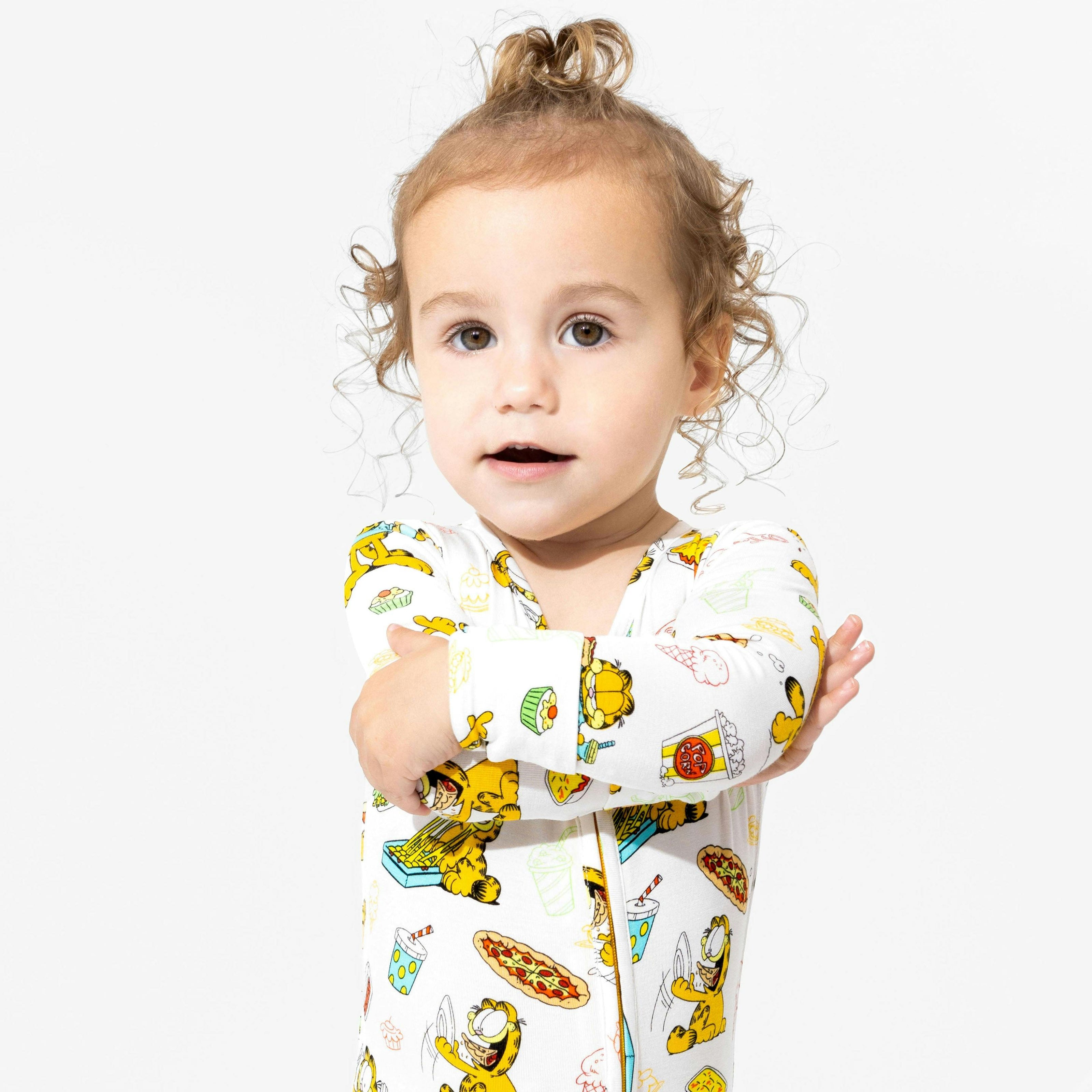 Garfield: Snack Attack Bamboo Convertible Footie