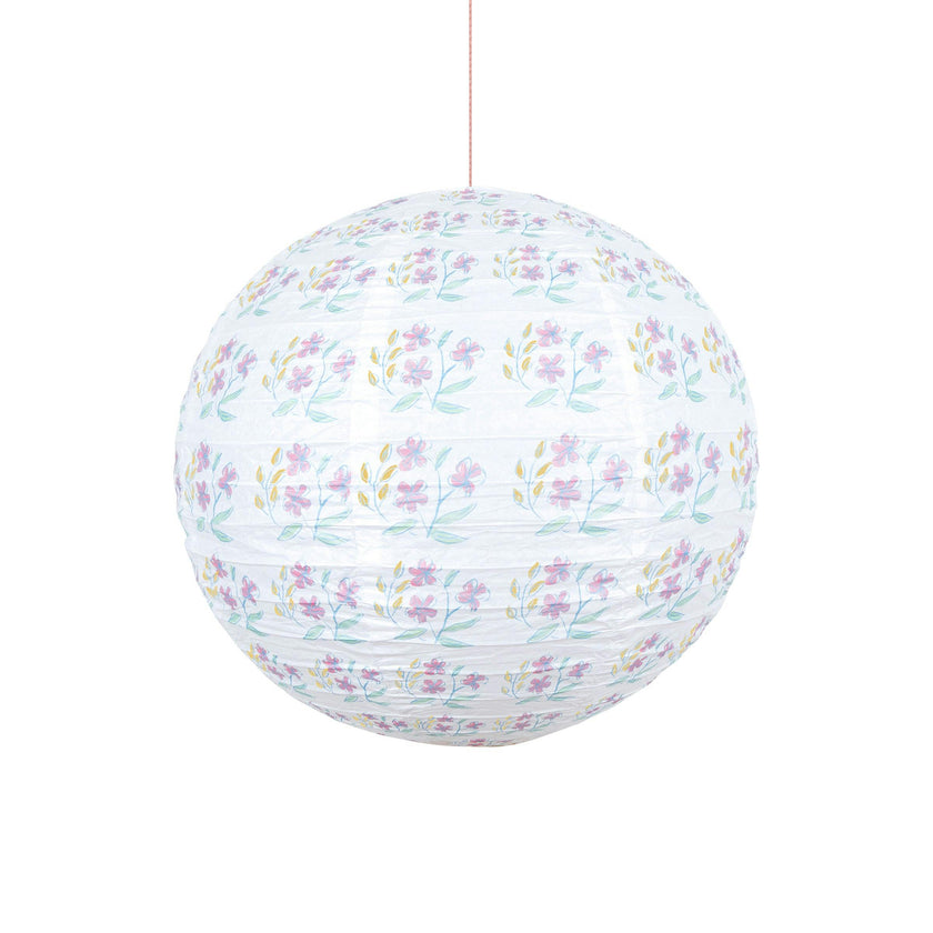 Flora Pink & Yellow Lanterns