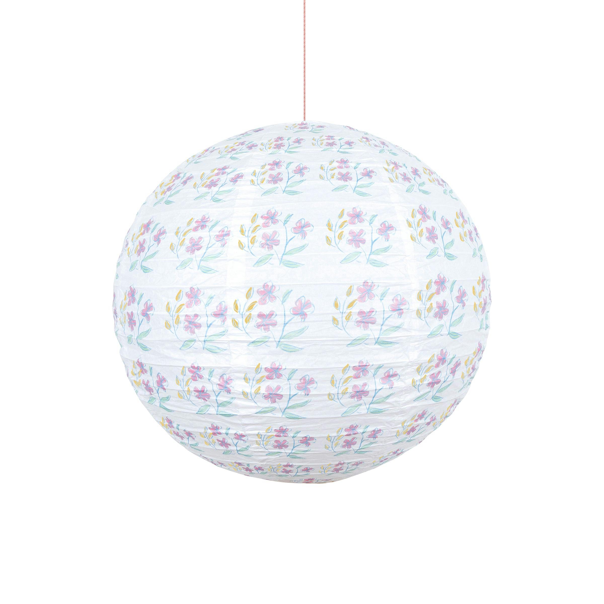 Flora Pink & Yellow Lanterns
