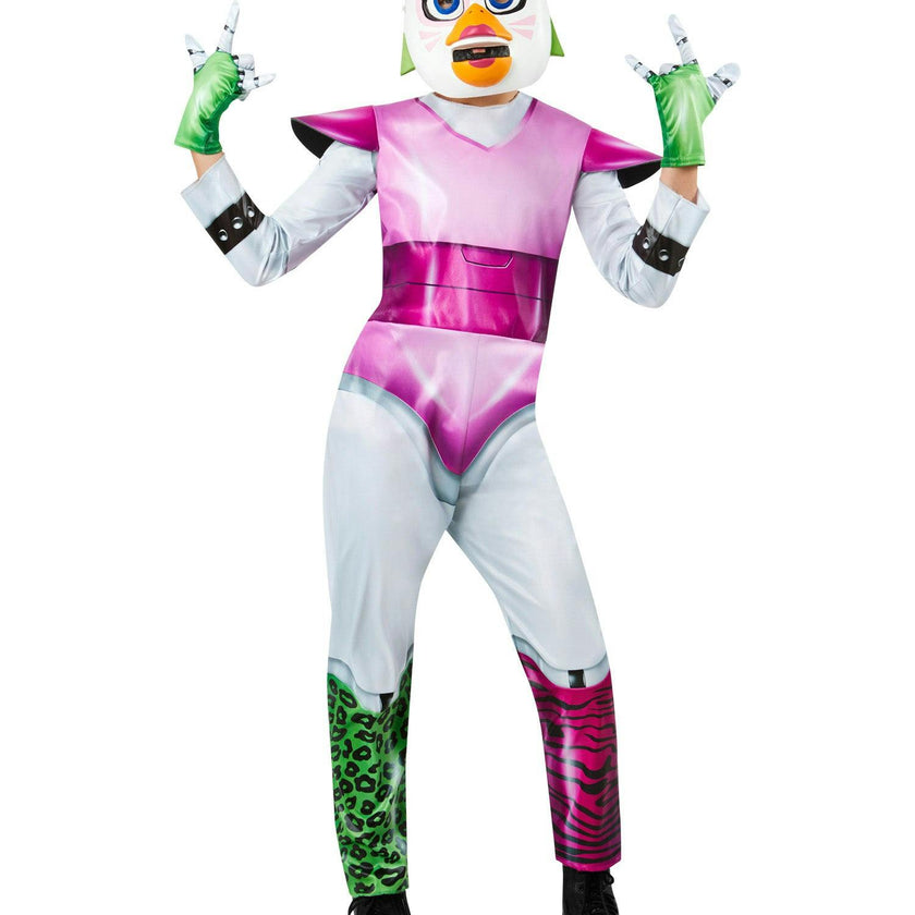 Girls' Five Nights at Freddy's Glamrock Chica Costume