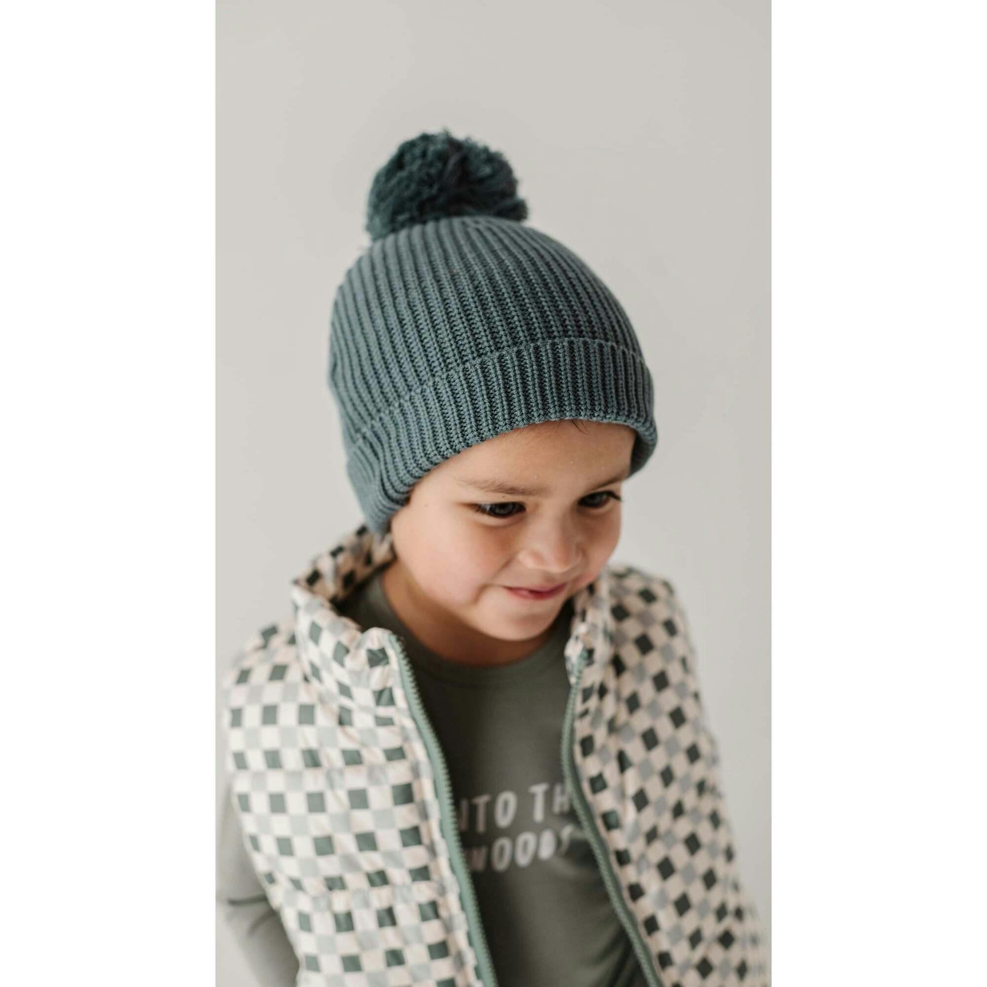 Baby & Kid's Knit Pom Hat