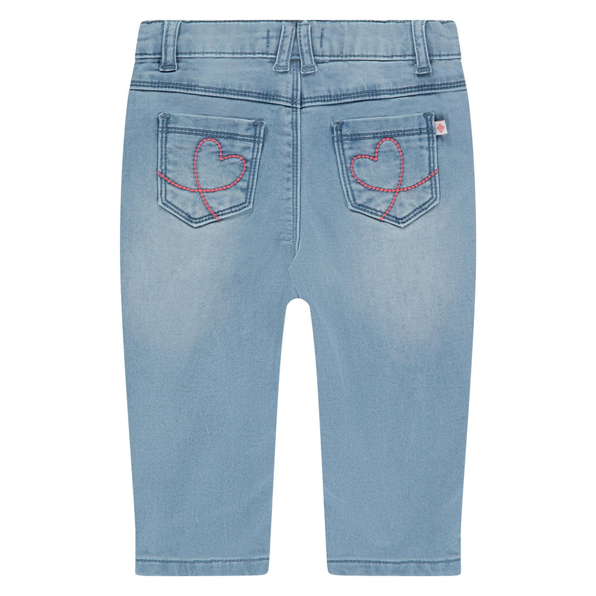Bow Applique Denim