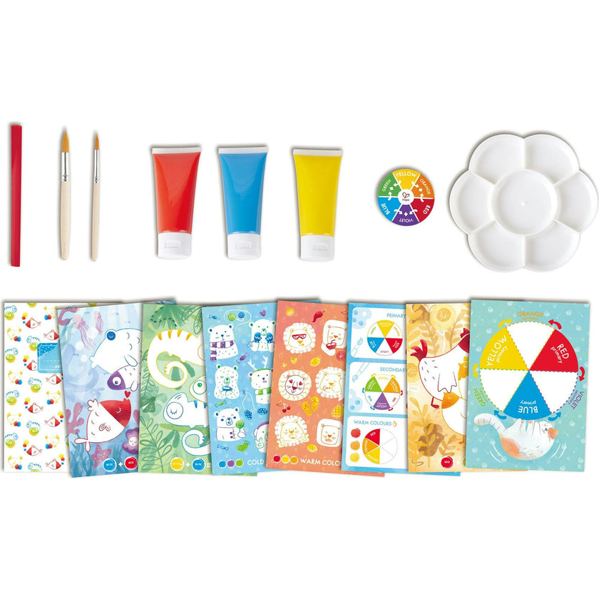 Hape: Color Mix Painting - 24pcs
