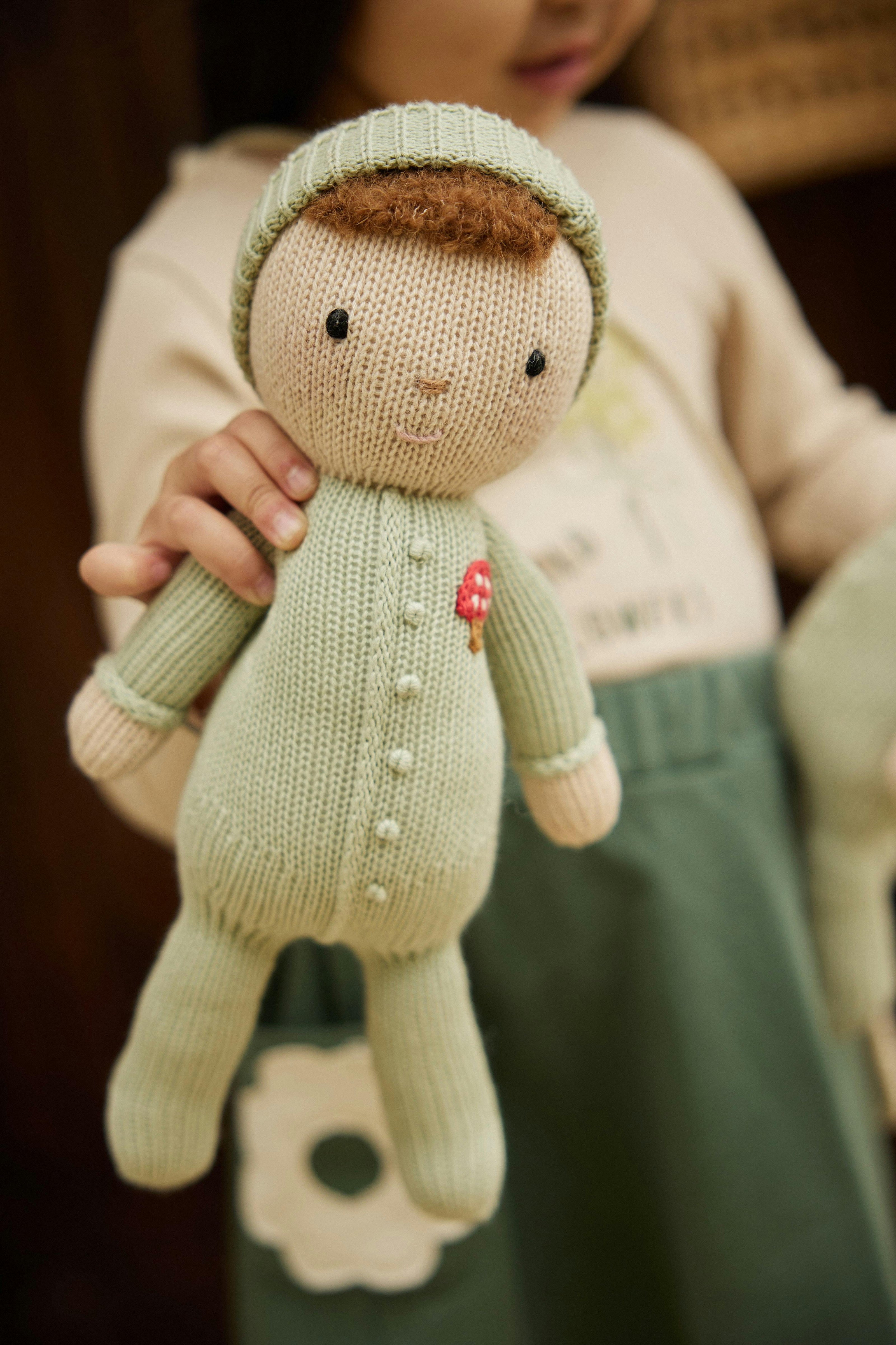 Baby Liam doll light green 11