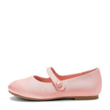 Elin Satin Glossy Leather Pointed-Toe Mary Janes