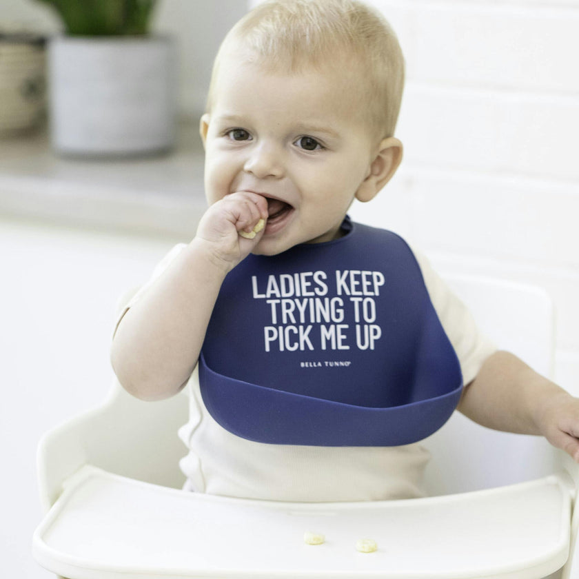 Ladies Pick Me Up Wonder Adjustable Silicon Bib