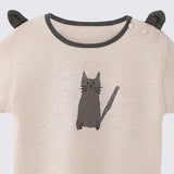 Beige Cat Outfit Set