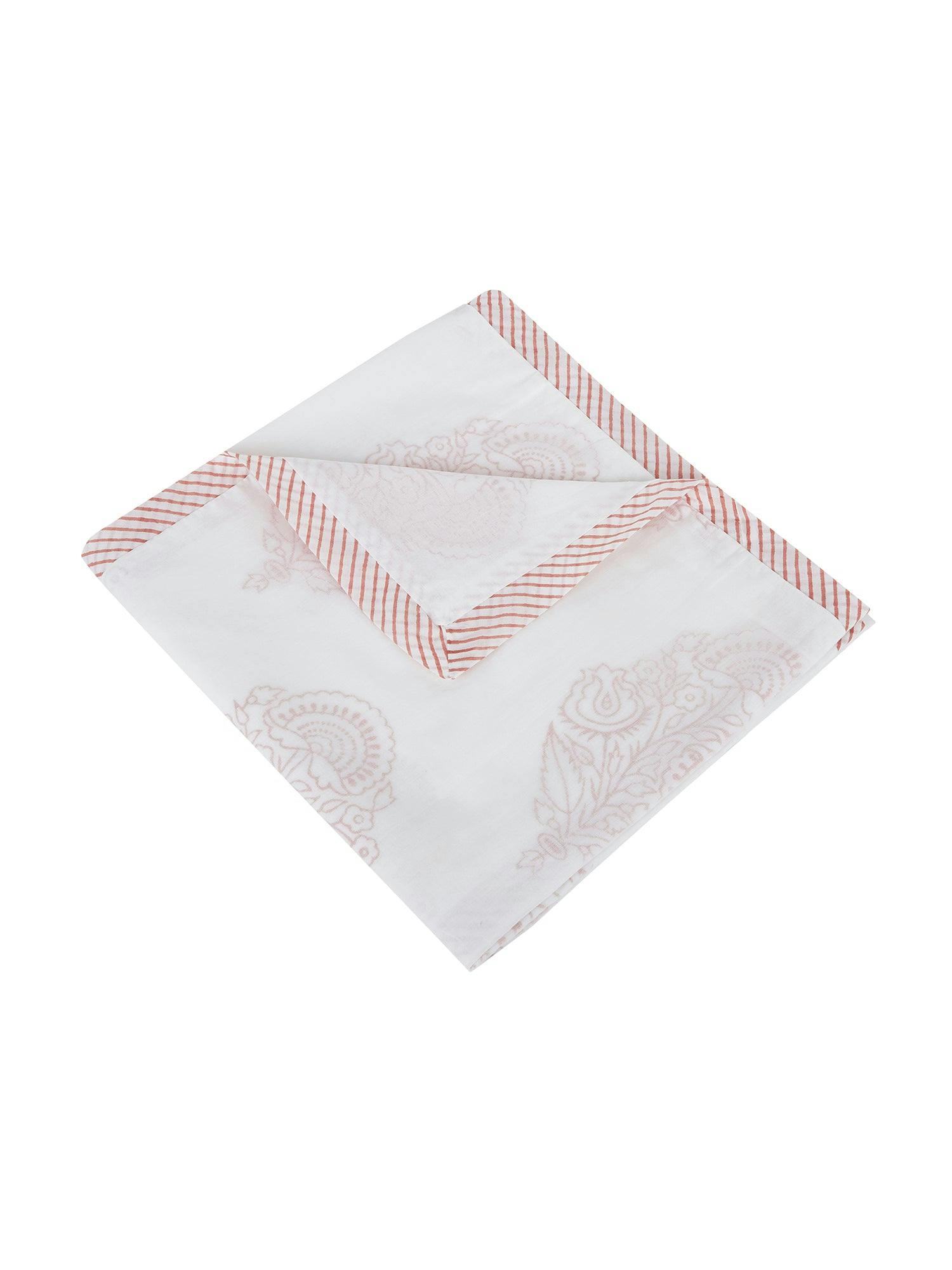 Block-Printed Cotton Dohar