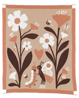 Bugs in Love Knit Blanket