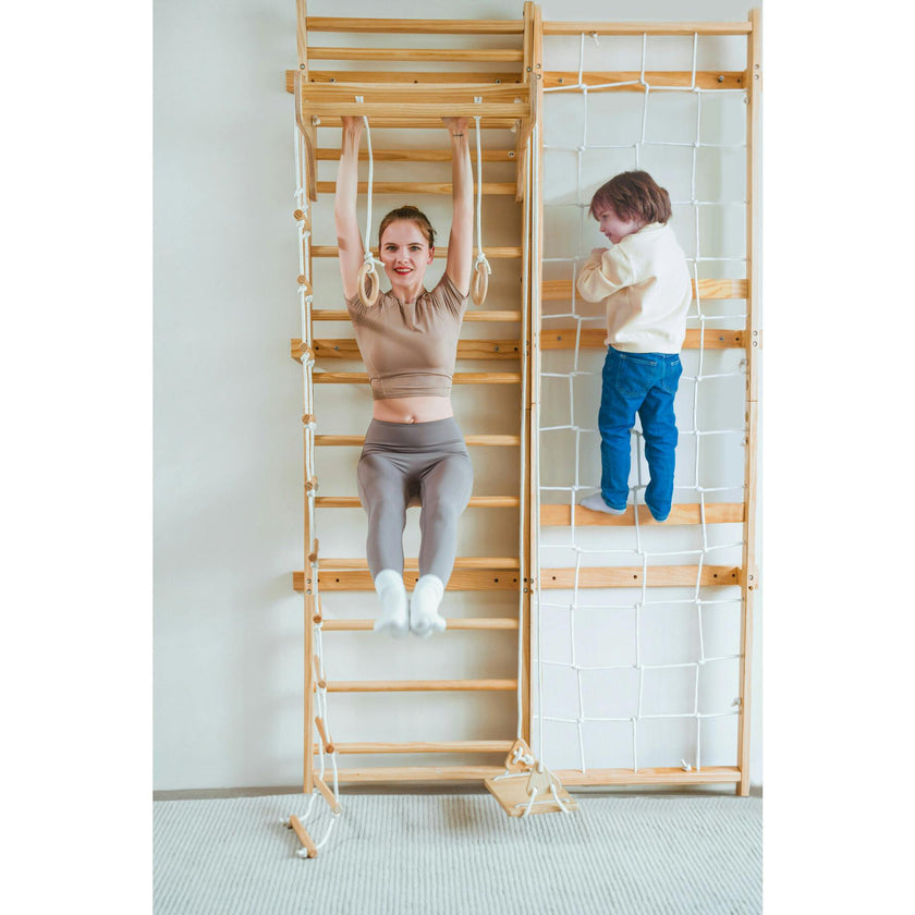Neem | Swedish Ladder & Rope Wall