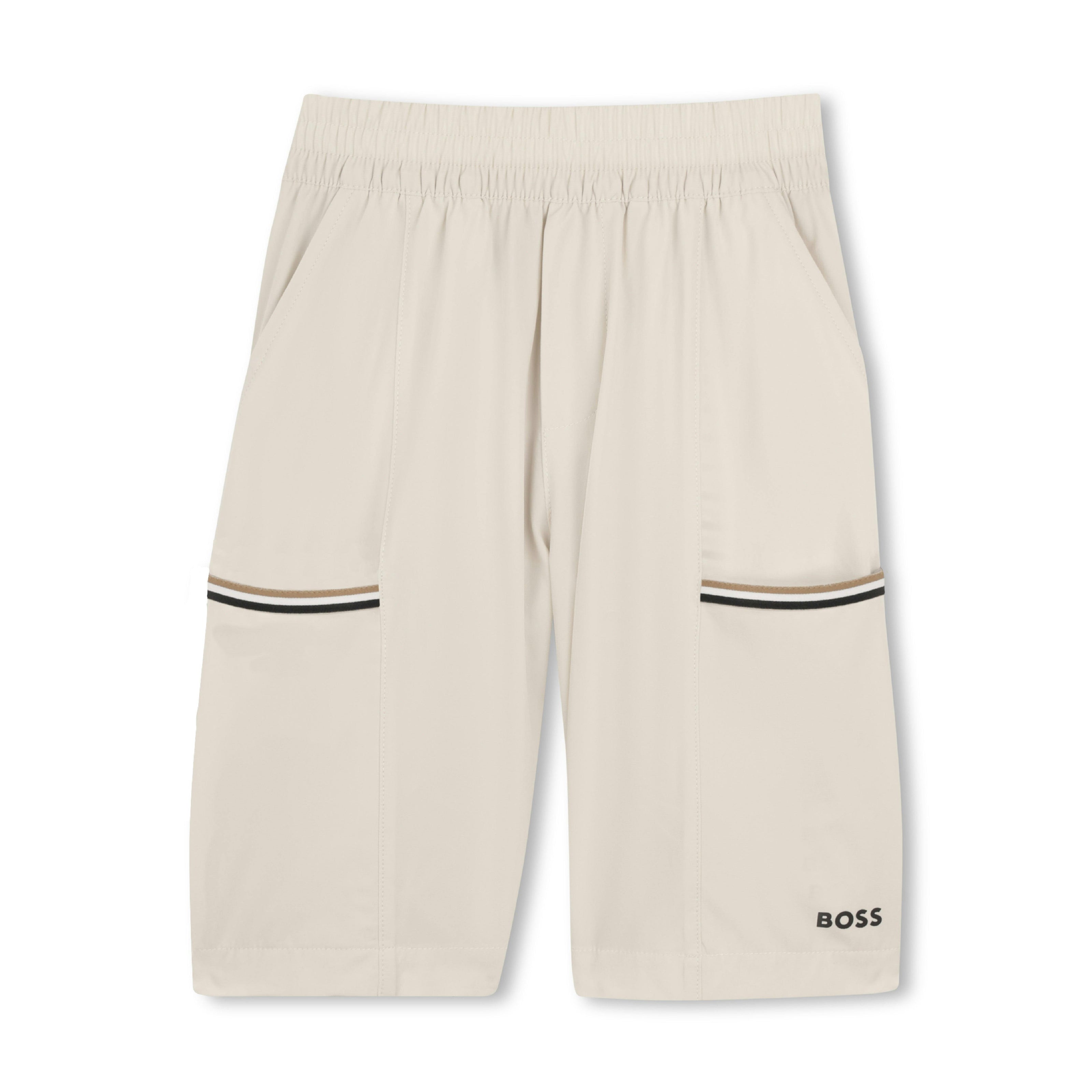 Beige Lightweight Hooded Set
