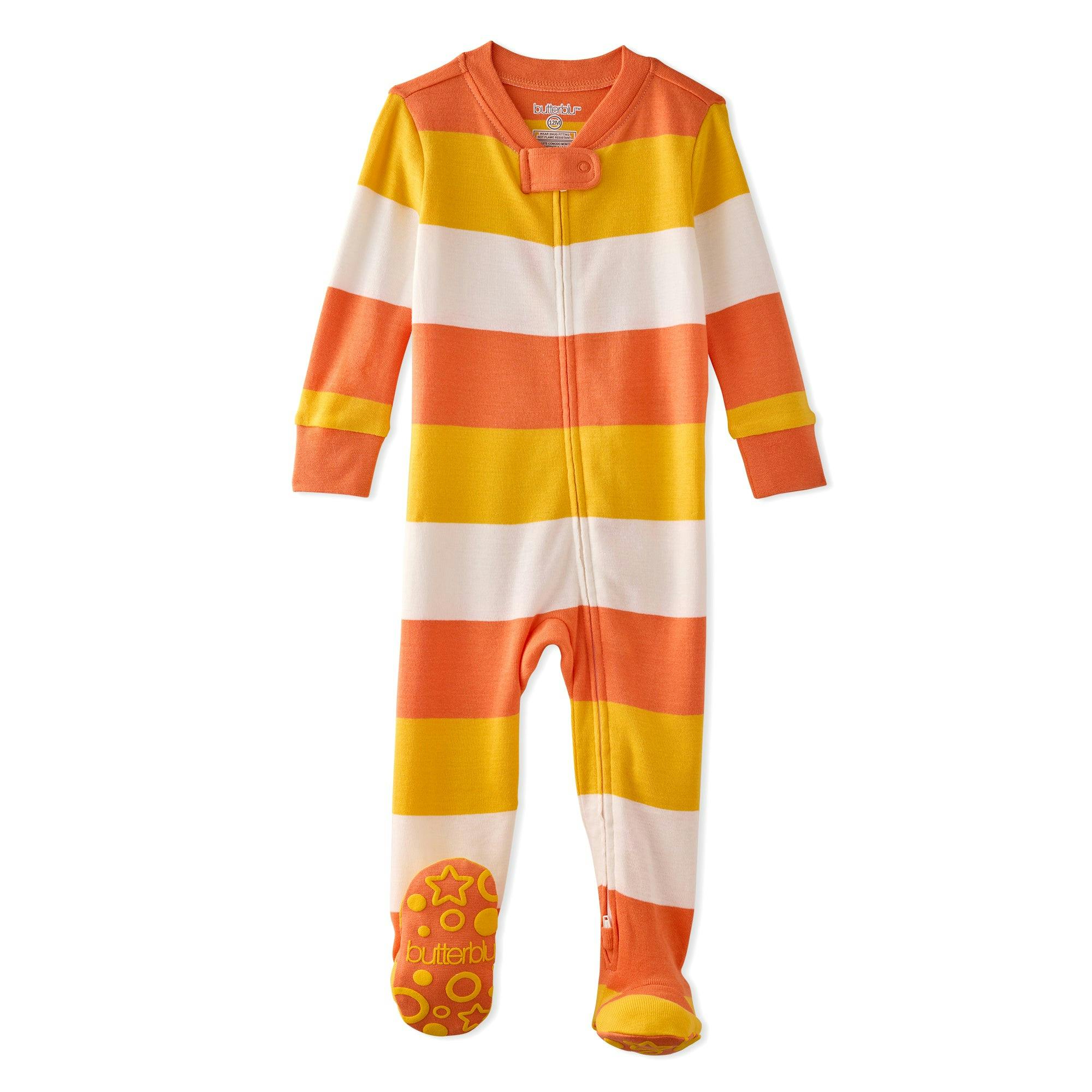 CRUZ Snug-fit Footed Baby Halloween Pajamas