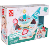 Hape: Interactive Happy Birthday Cake&nbsp;- 16pc Light & Sound Wooden Toy