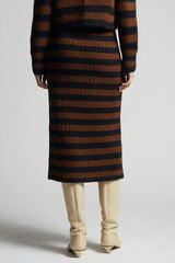 PIA STRIPE TUBE SKIRT | TWO LEFT!