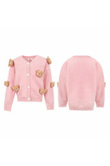 Plush Beary Cute Cardigan