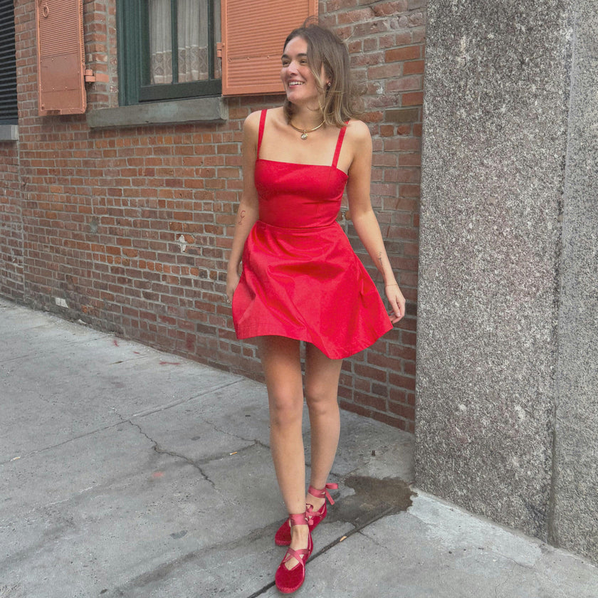 The Margot Mini Dress - Red