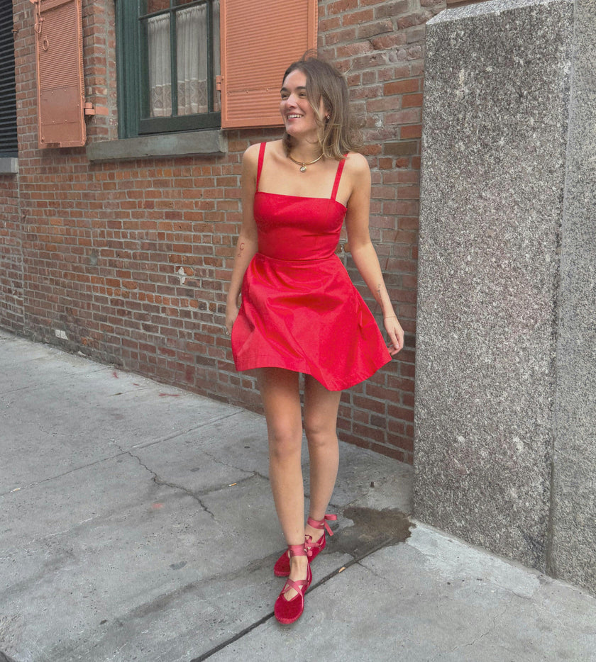 The Margot Mini Dress - Red