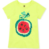Watermelon Mantis Graphic Tee, Green