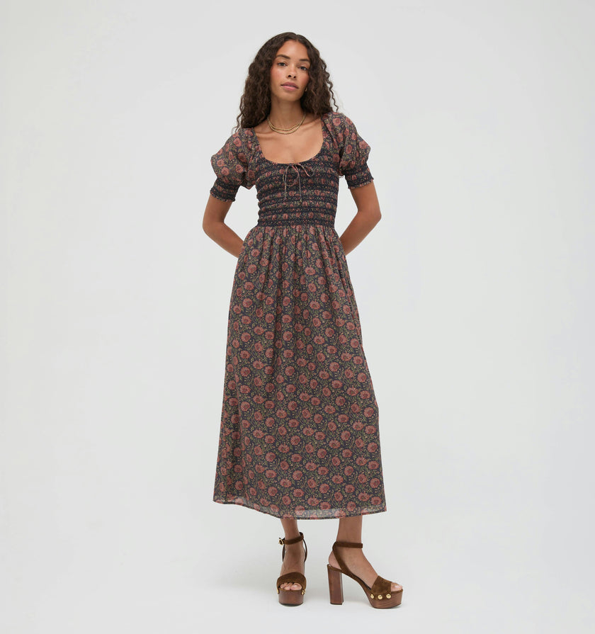 The Madeline Nap Dress -  Thornfield Tapestry