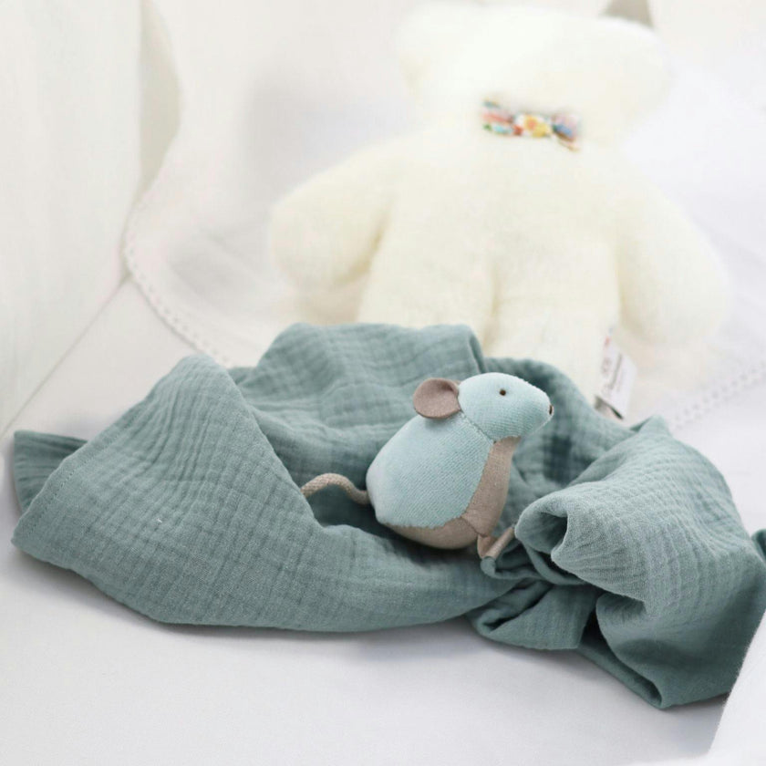 Mouse Lovey - Blue