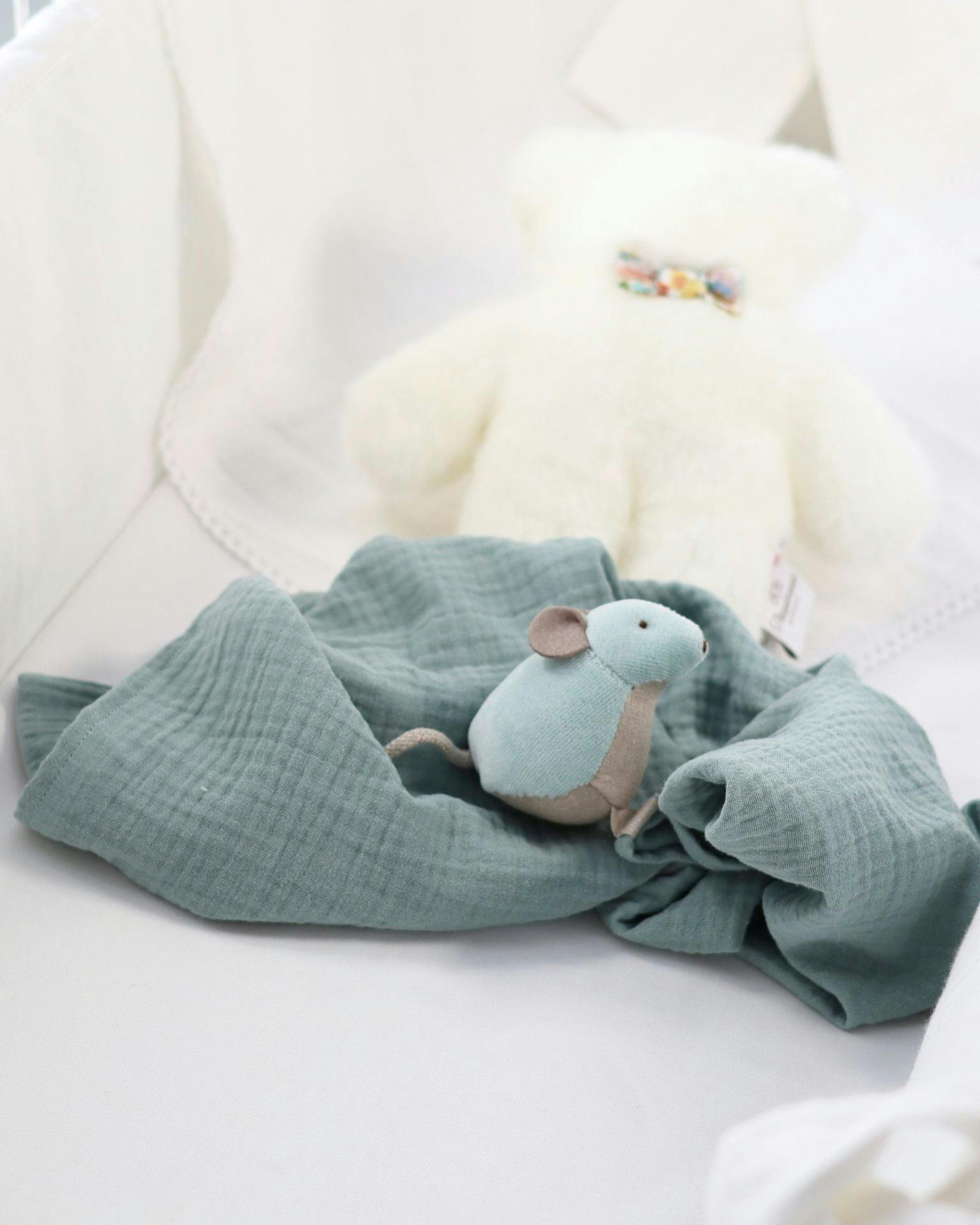 Mouse Lovey - Blue