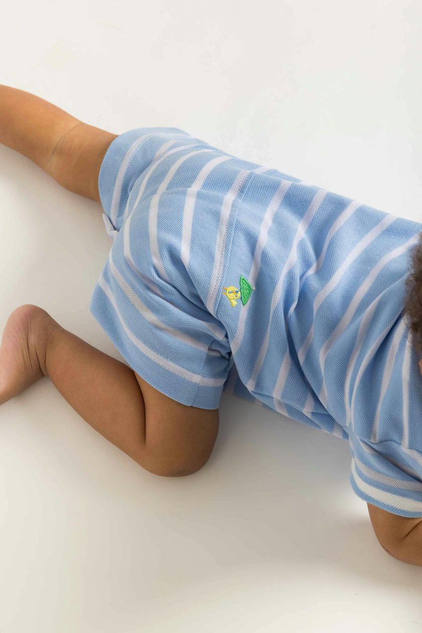 Stripe Knit Shortall With & Friends