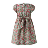 Botanical Frill Front Dress