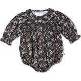 Organic Smocked Bubble Romper