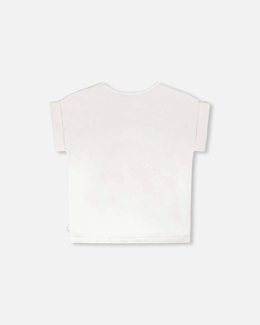 Organic Cotton Jersey T-Shirt White