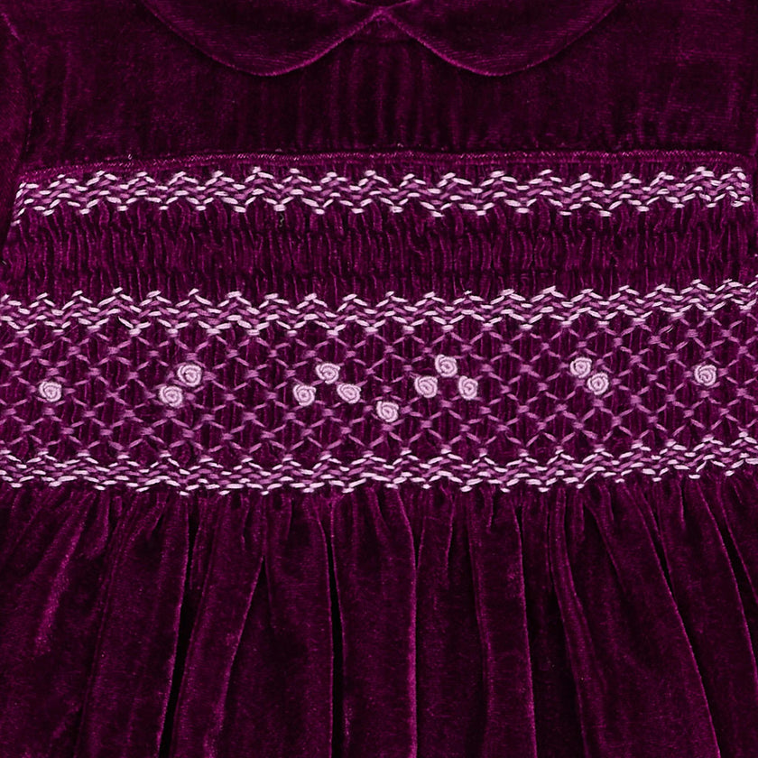Smocked Baby Party Dress Petra