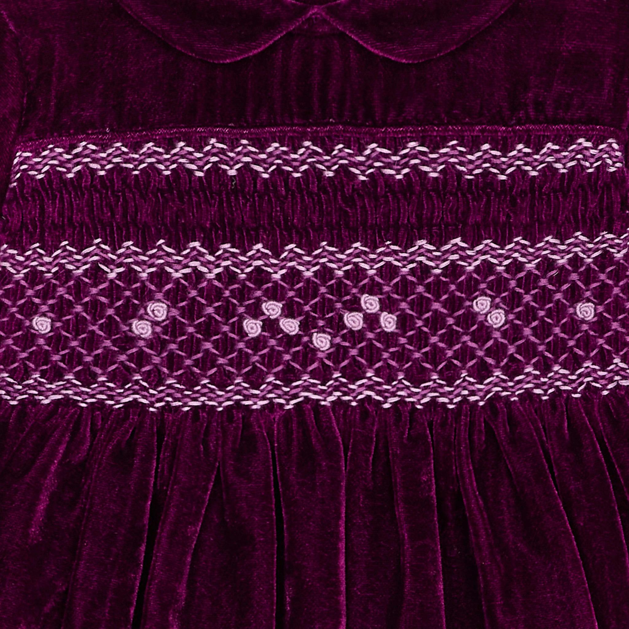 Smocked Baby Party Dress Petra