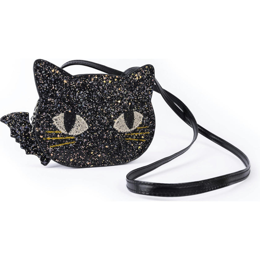Magical Caticorn Journal and Black Kitty Purse, 2pc Bundle