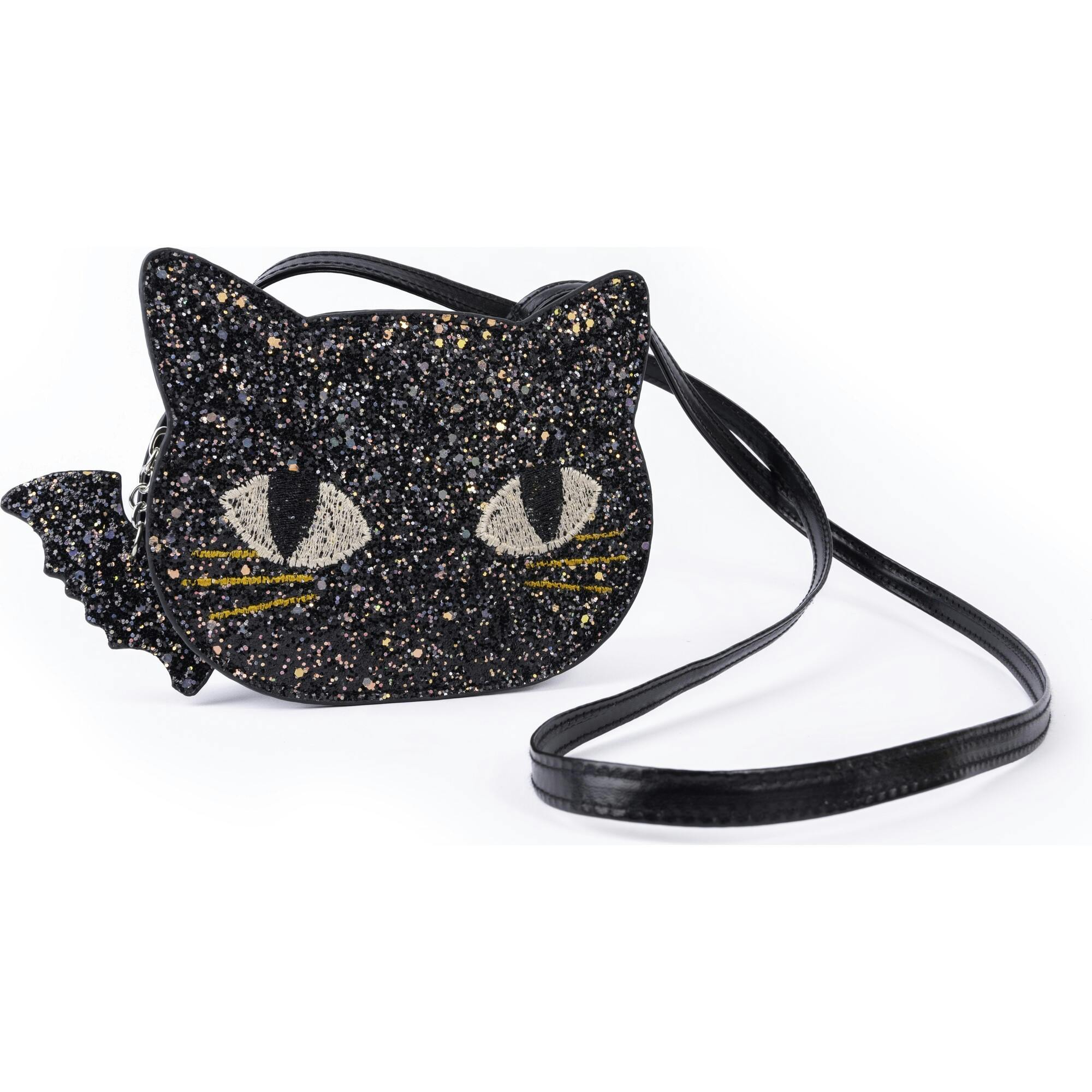 Magical Caticorn Journal and Black Kitty Purse, 2pc Bundle