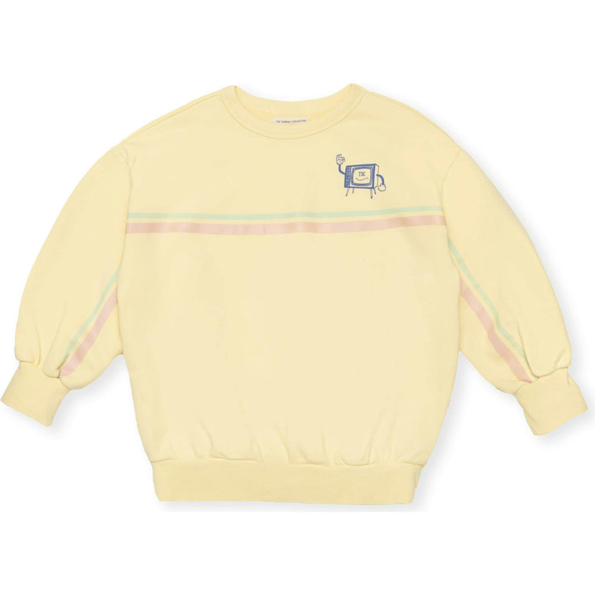 Organic Weekend Sweatshirt in Laffy Taffy