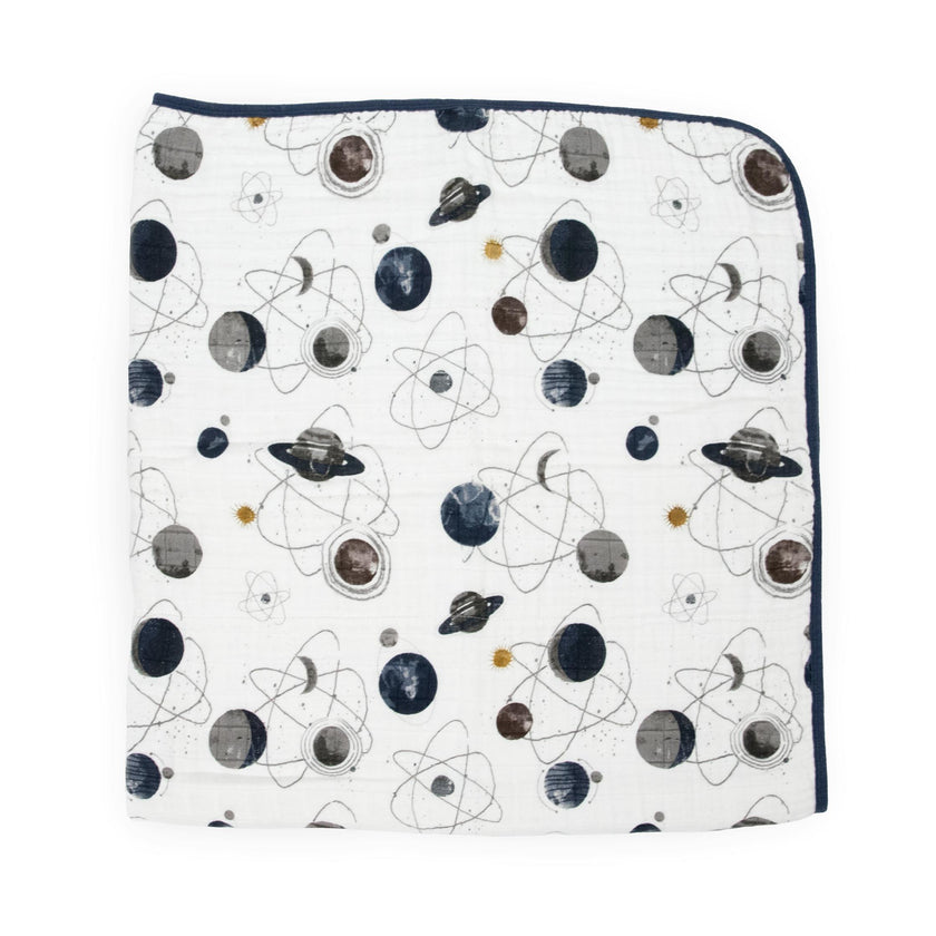 Original Cotton Muslin Quilt - Planetary