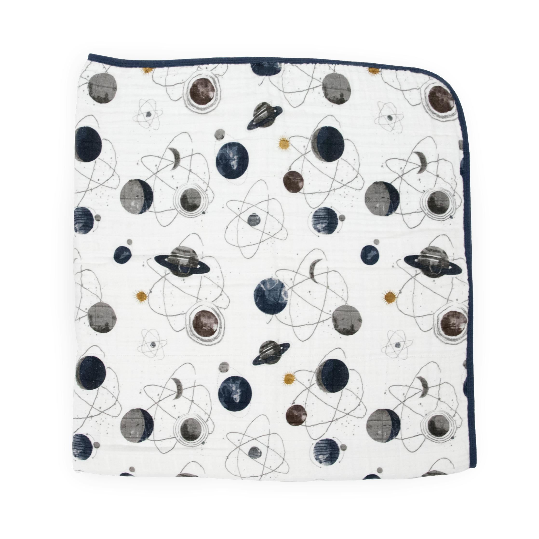 Original Cotton Muslin Quilt - Planetary