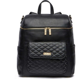Monaco Diaper Bag | Ebony Black