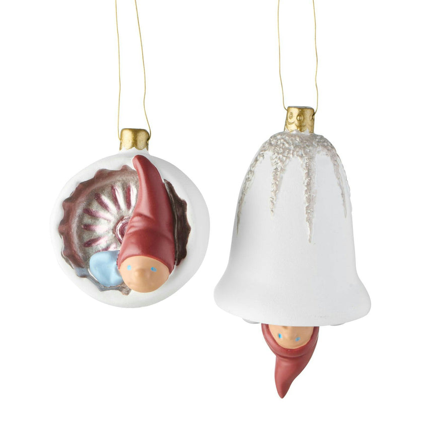 Playful Elf Ornaments