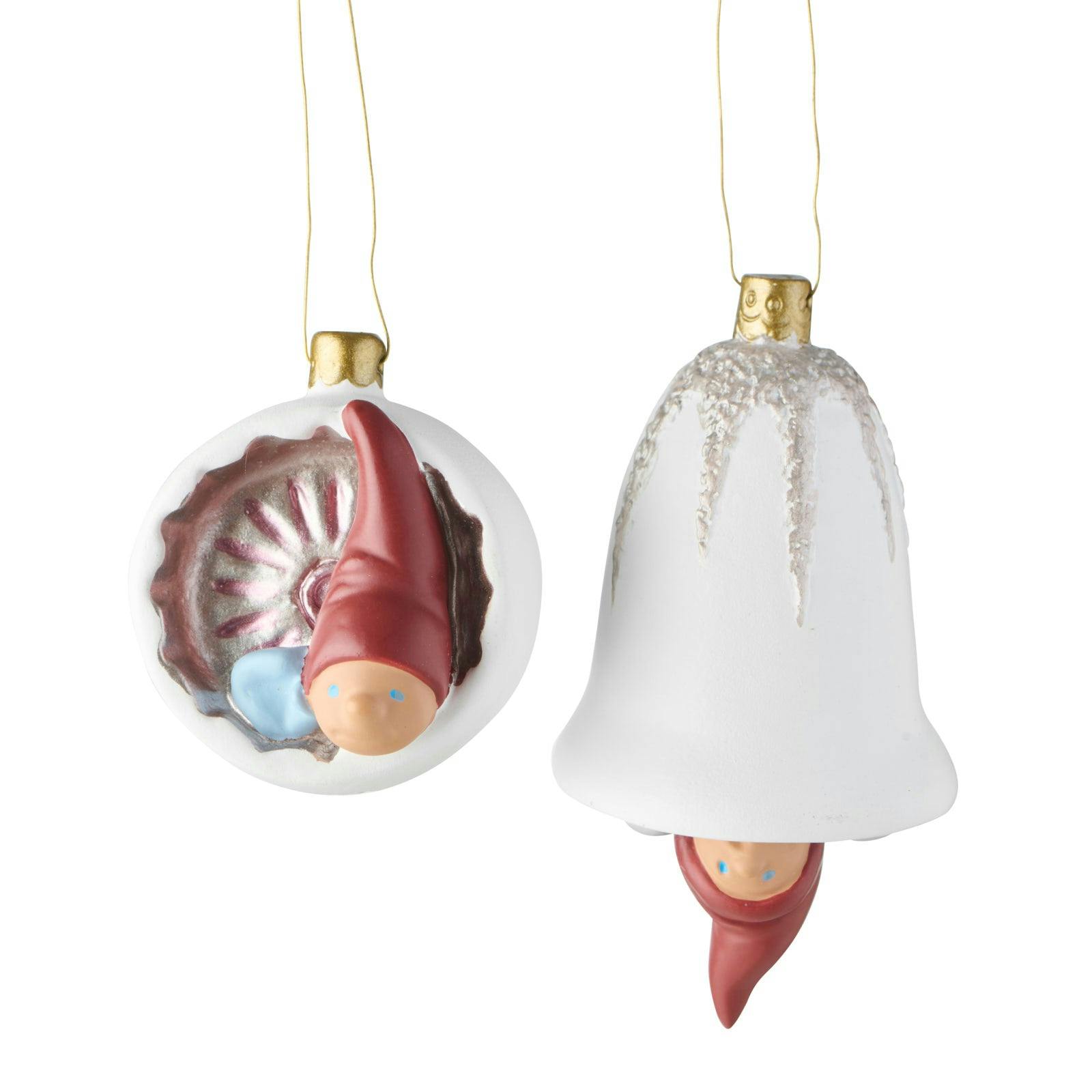 Playful Elf Ornaments