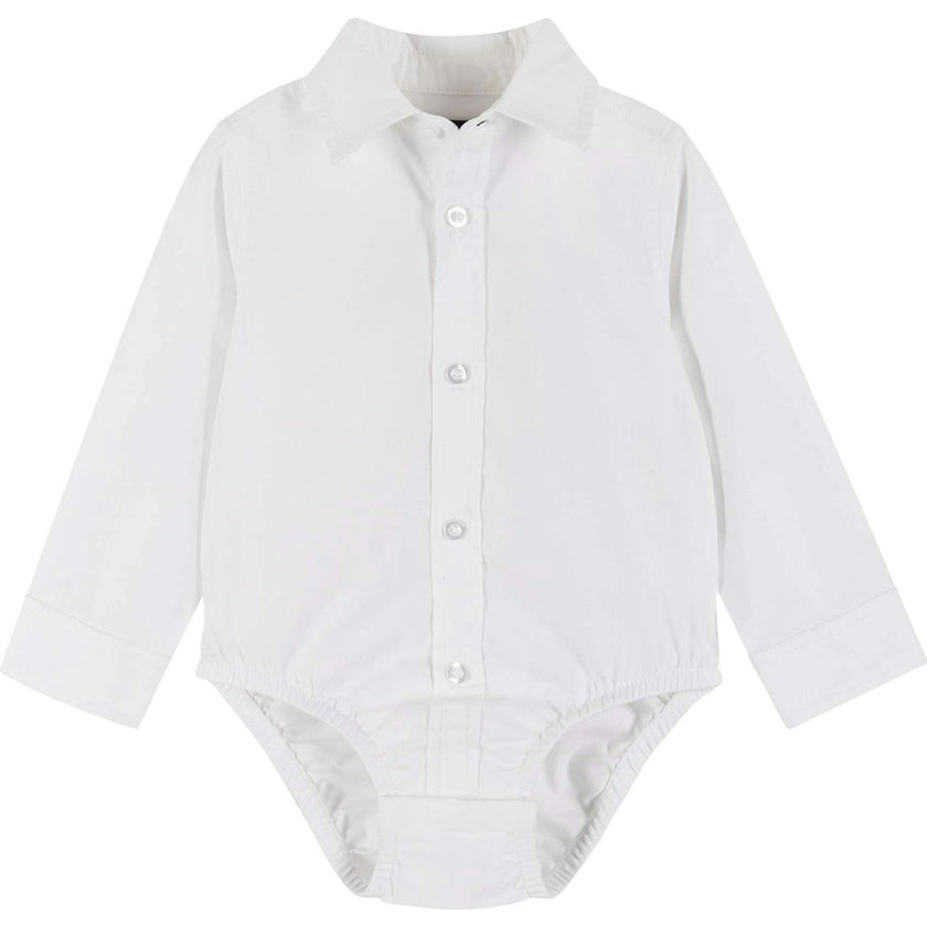 Infant Four Piece Buttondown and Vest Set