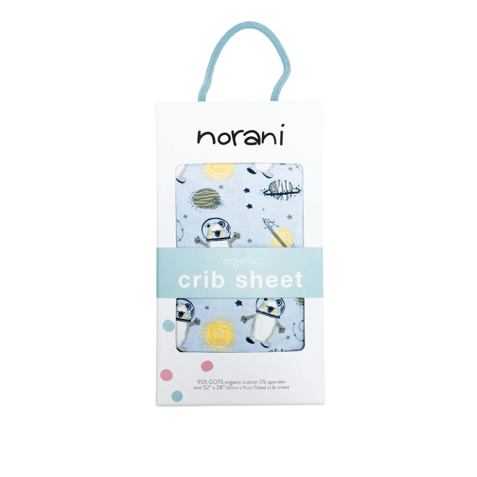 Print Organic Crib Sheet
