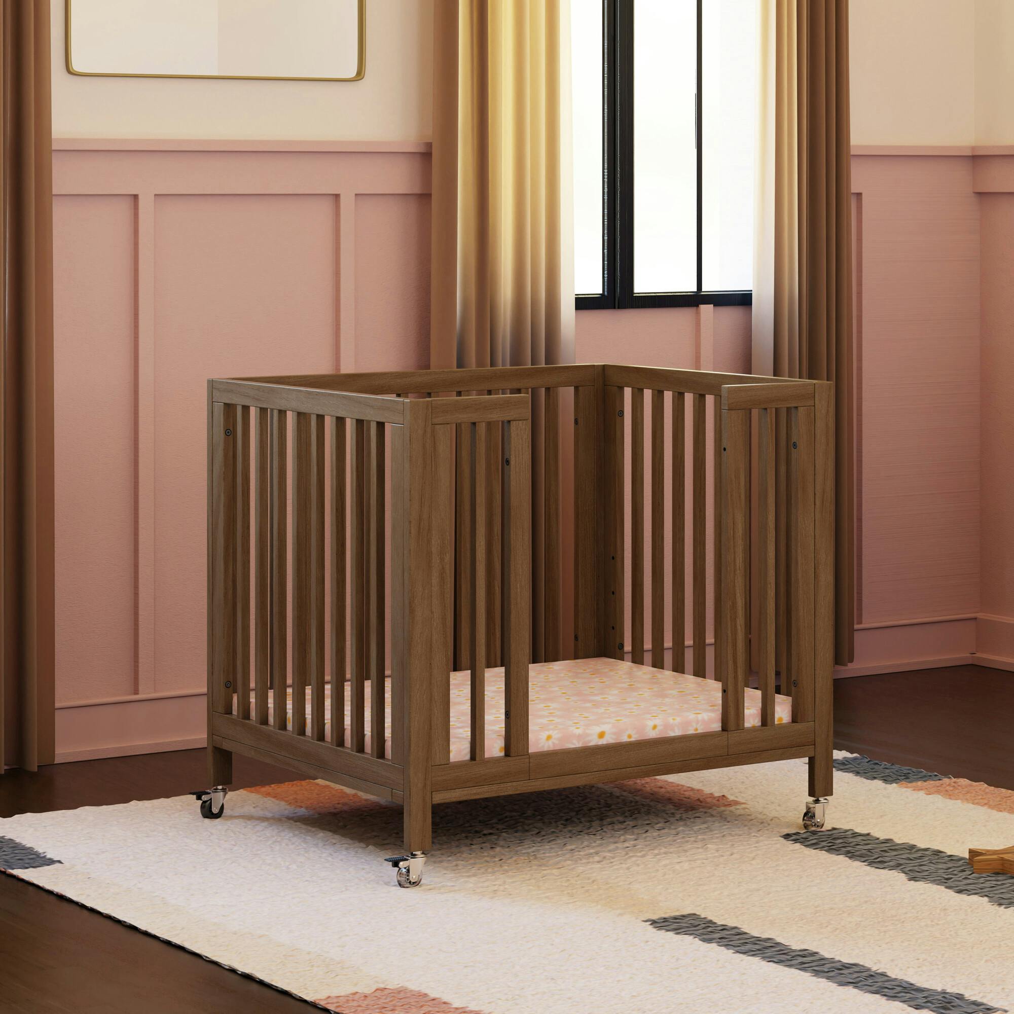 Rolli All-Stages® Midi Crib Conversion Kit in Natural Walnut