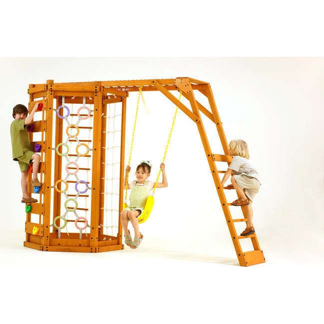 Hawthorn Large – Natural | Octagon Outdoor Jungle Gym